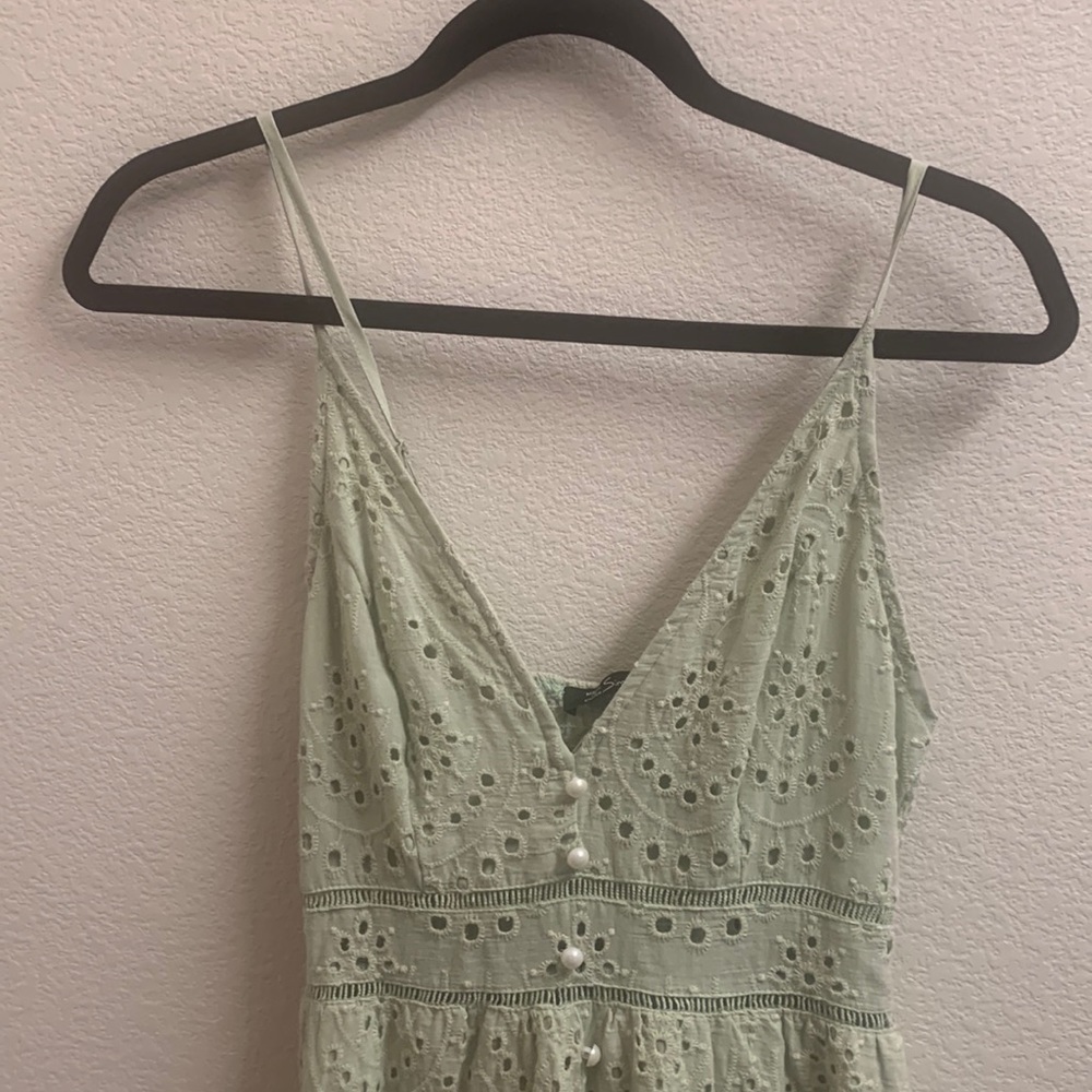Simplee eyelet maxi dress